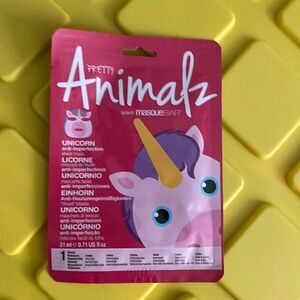 Two pack  Unicorn anti imperfection sheet mask unicorn new